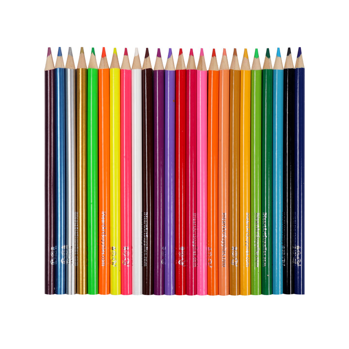 iHeartArt 24 Colored Pencils – A complete set of vibrant colored pencils.