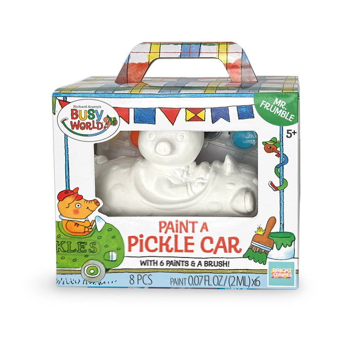 Richard Scarry's Busy World® Paint A Racer - Mr. Frumble – Paint Mr. Frumble’s racer with vibrant colors.