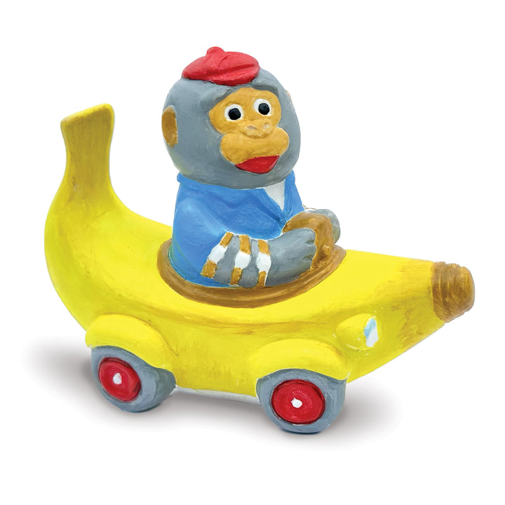 Richard Scarry's Busy World® Paint A Racer - Bananas Gorilla – Paint and play with Bananas Gorilla’s car. The car painted.