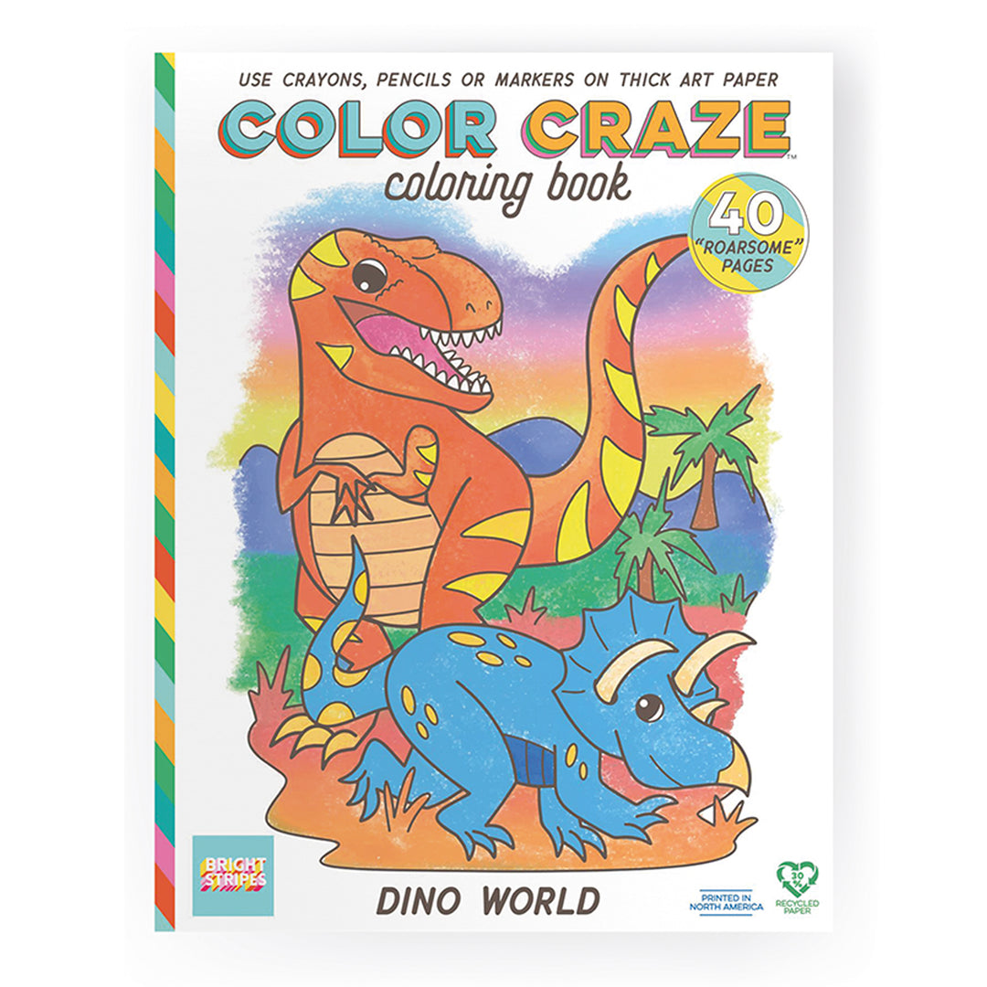 Color Craze - Dino – Prehistoric dinosaur coloring fun for kids.