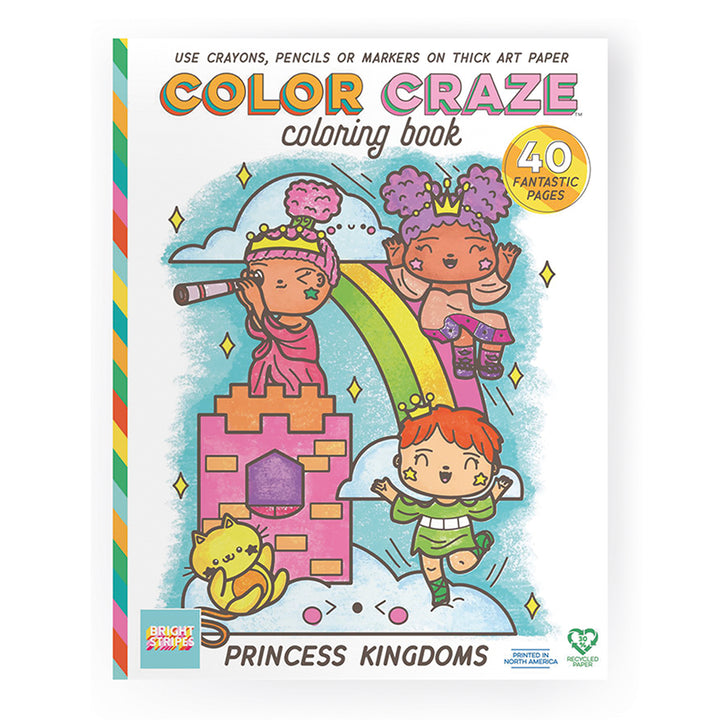 Color Craze - Princess – Royal princess-themed coloring pages.