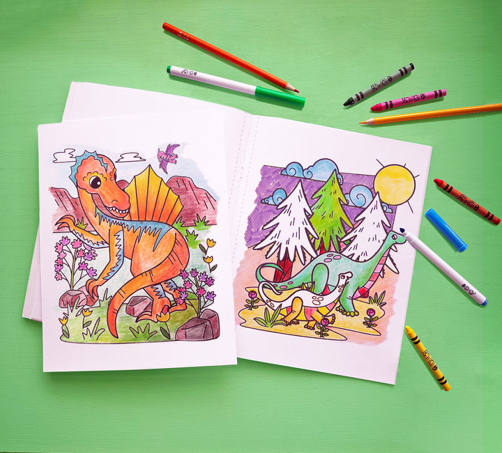 Color Craze - Dino – Prehistoric dinosaur coloring fun for kids.