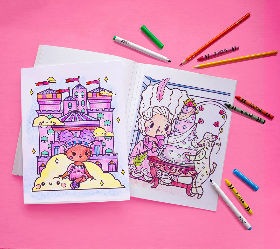 Color Craze - Princess – Royal princess-themed coloring pages.