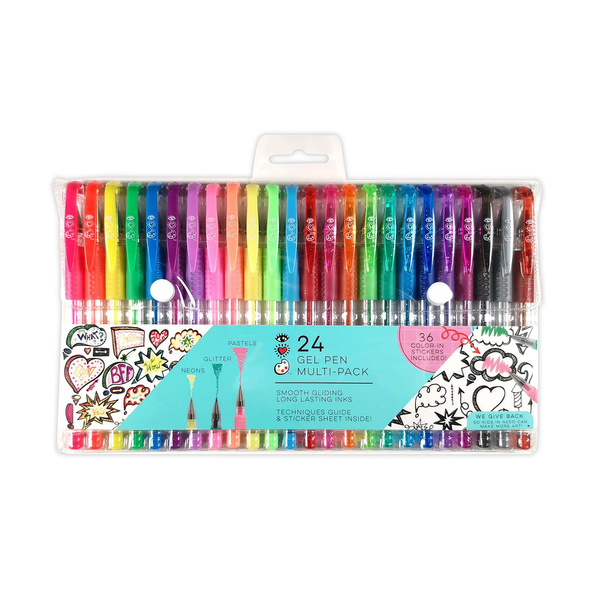 iHeartArt 6 Pastel Gel Pens – brightstripes