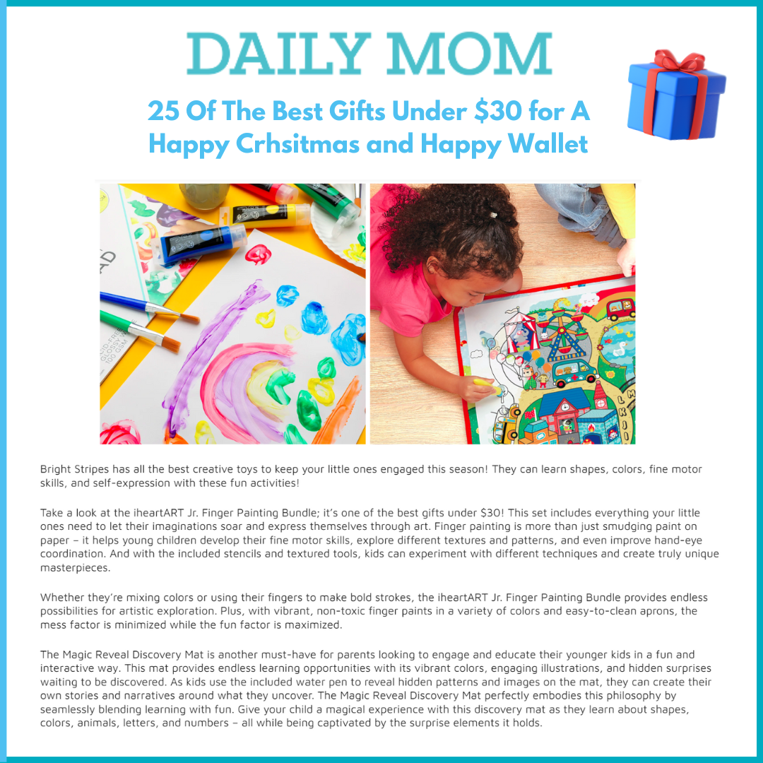 Featured in Daily Mom! – brightstripes