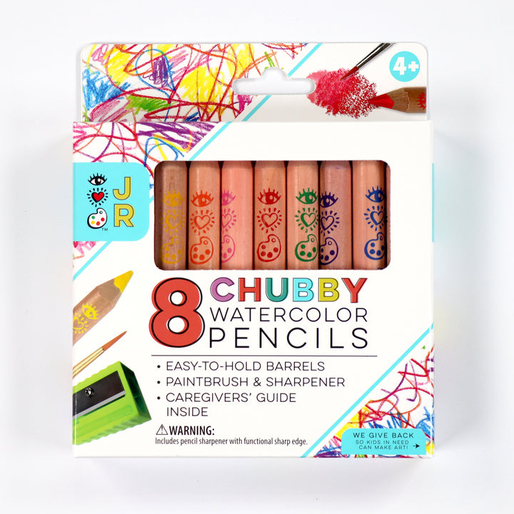 iHeartArt JR 8 Chubby Watercolor Pencils