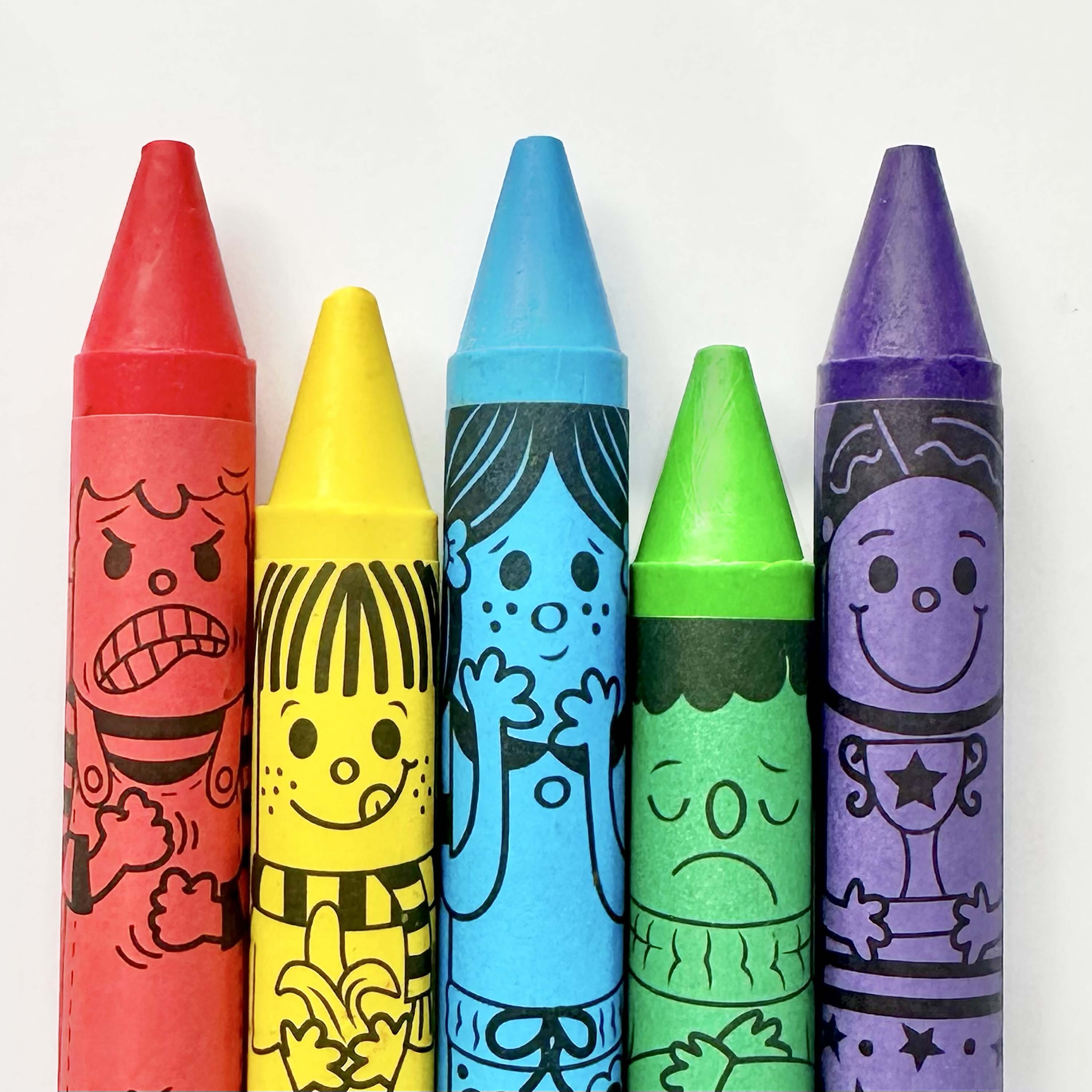 iHeartArt 24 Bright Crayons – brightstripes