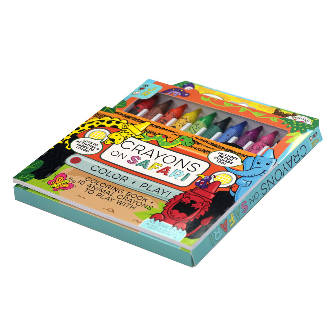 iHeartArt JR Crayons on Safari