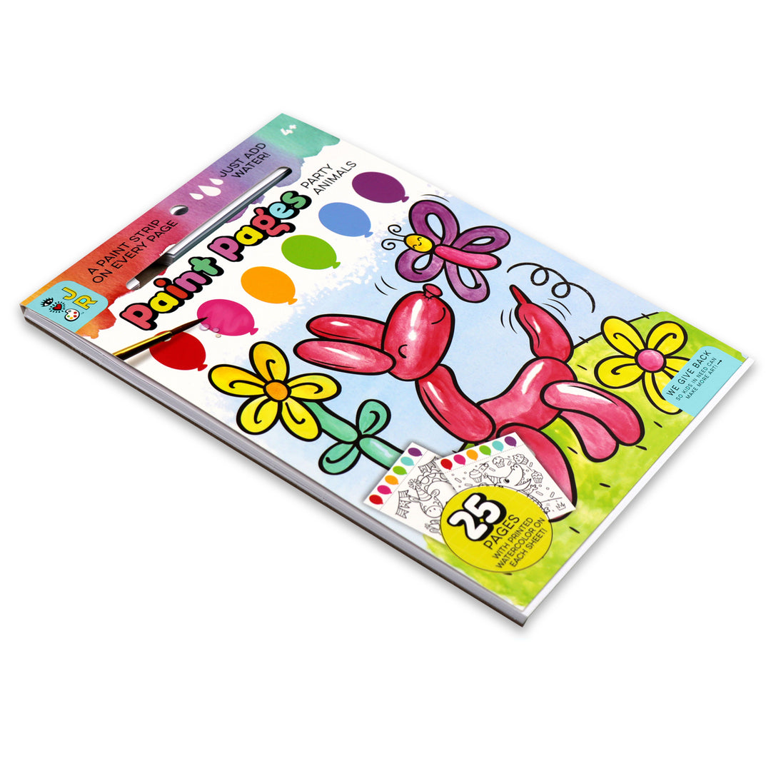 iHeartArt JR Paint Pages- Party Animals