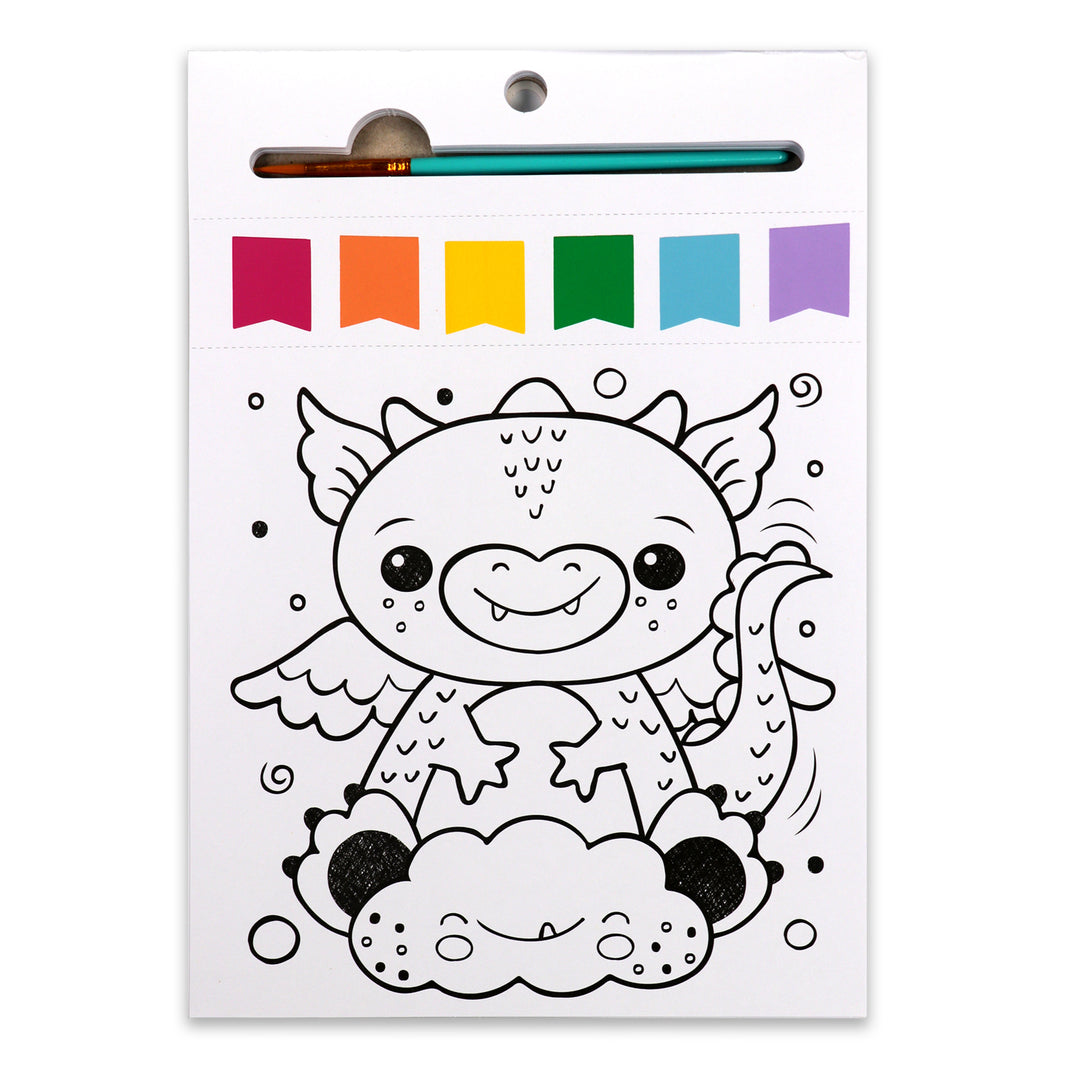 iHeartArt JR Paint Pages- Magical Creatures