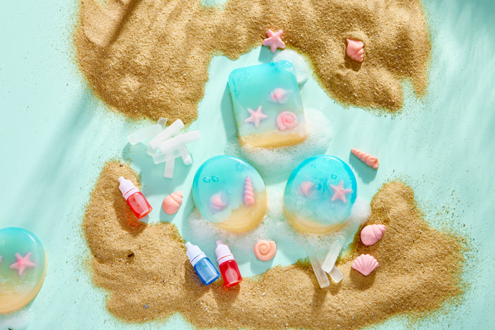DIY Sea Soaps
