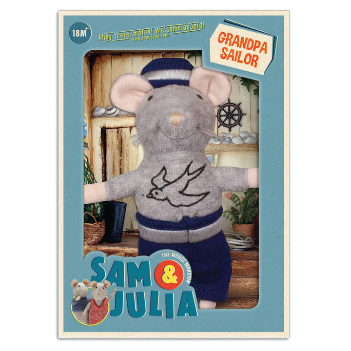 Plush GRANDPA SAILOR