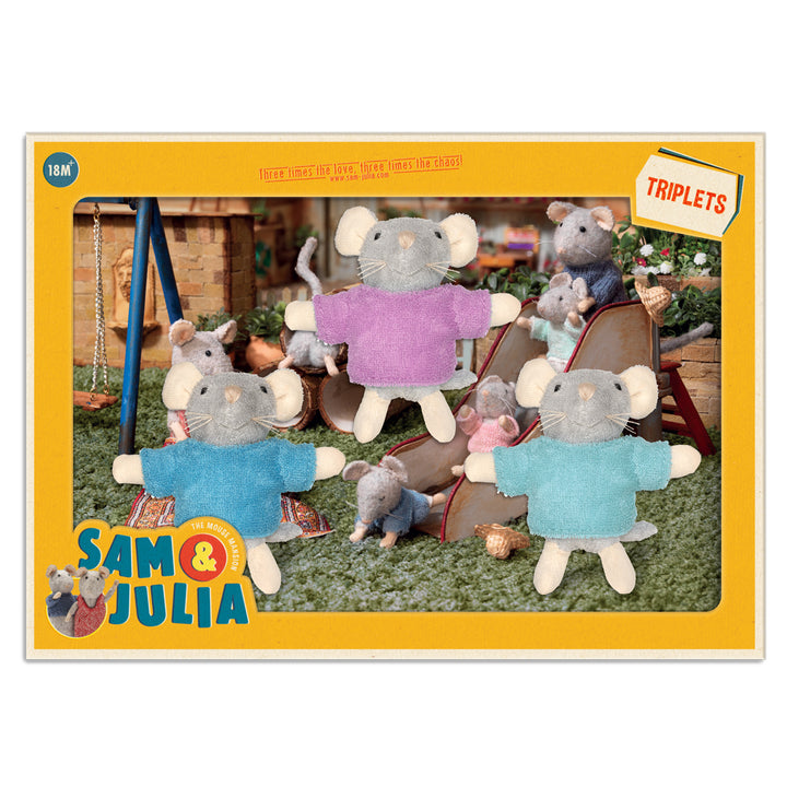 Plush THE TRIPLETS