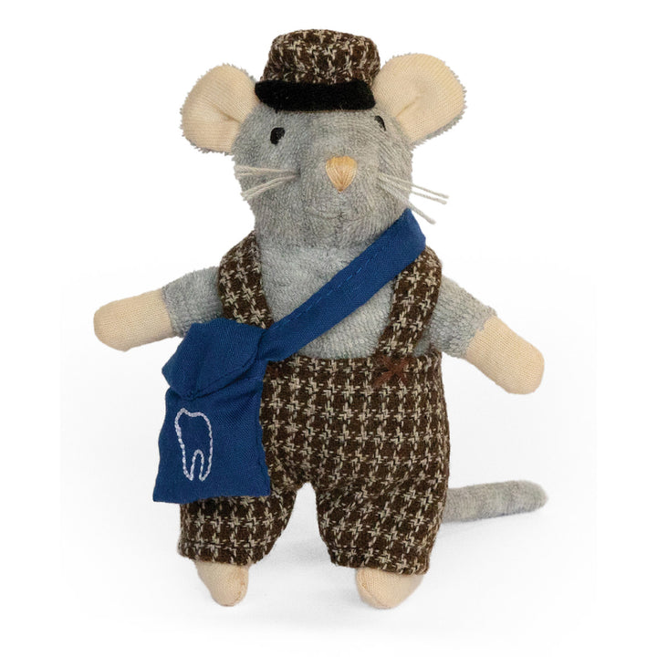 Plush TOOTH MOUSE Gift Set with mouse door