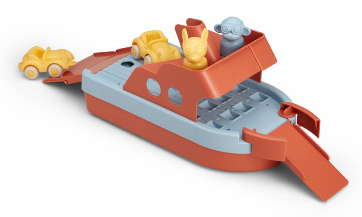 Original Jumbo FERRY BOAT with 2 Cars & 2 Figures