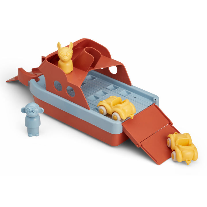 Original Jumbo FERRY BOAT with 2 Cars & 2 Figures
