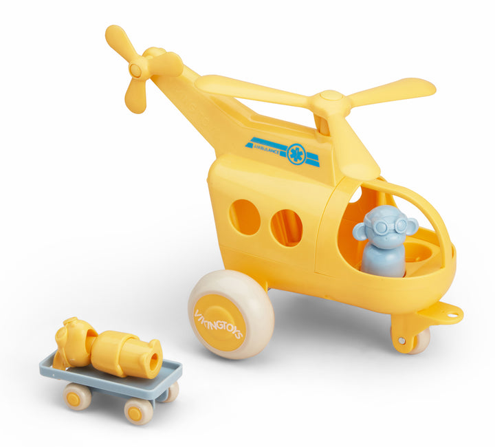 Re:line Jumbo AMBULANCE HELICOPTER, with stretcher and 2 figurines