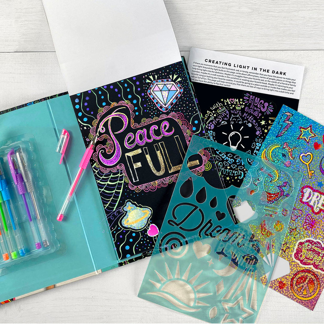 iHeartArt Therapeutic Art Journal Sparkling Aspirations