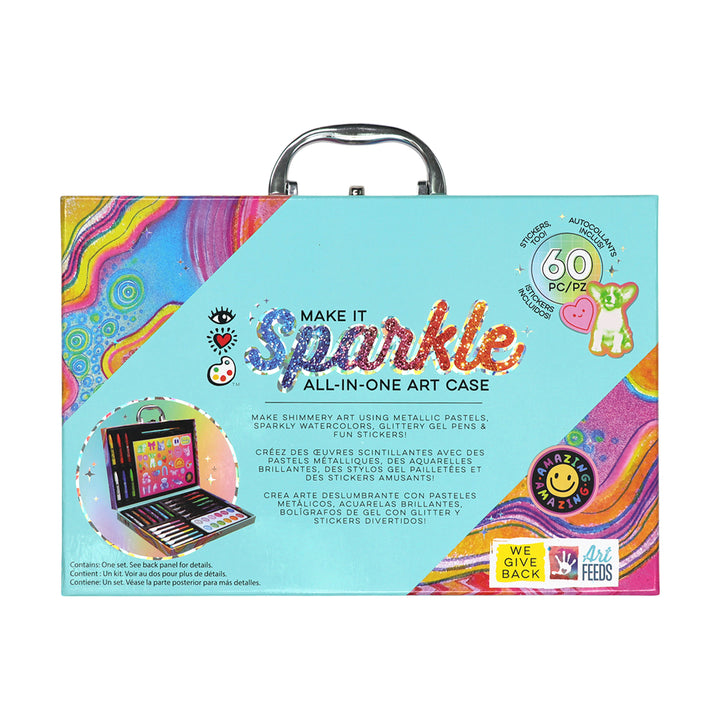 iHeartArt Make It Sparkle All-In-One-Art Case