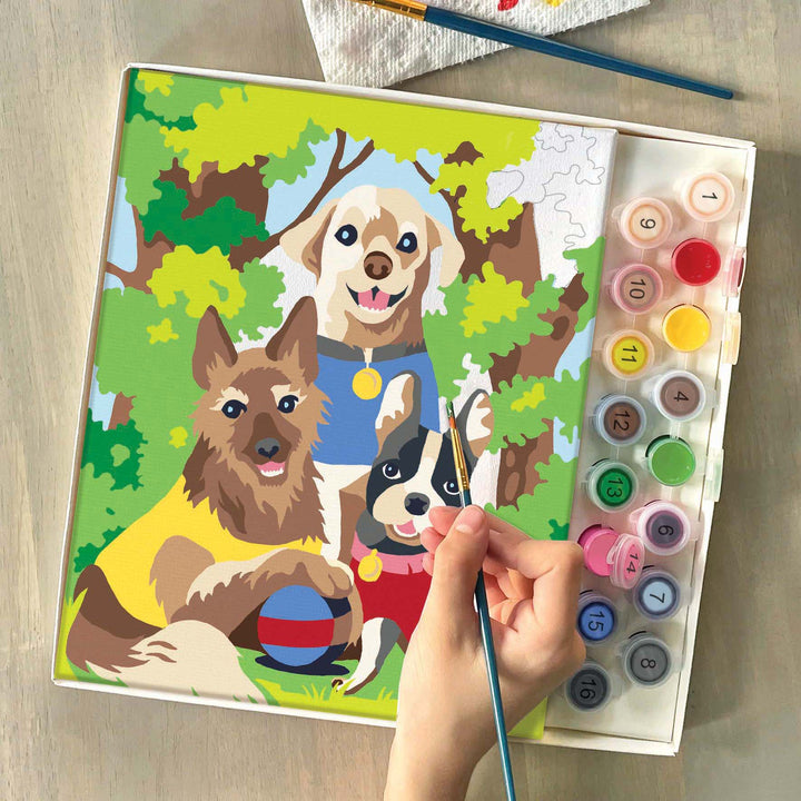 iHeartArt Paint by Numbers Dogs' Day Out