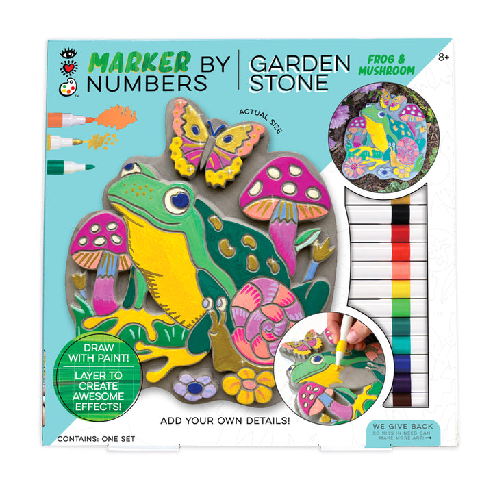 iHeartArt Marker By Numbers Garden Stone