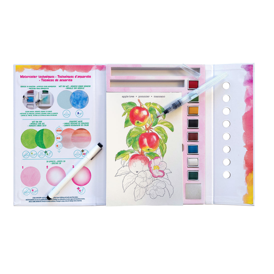 Watercolor Journal - Forest Flora