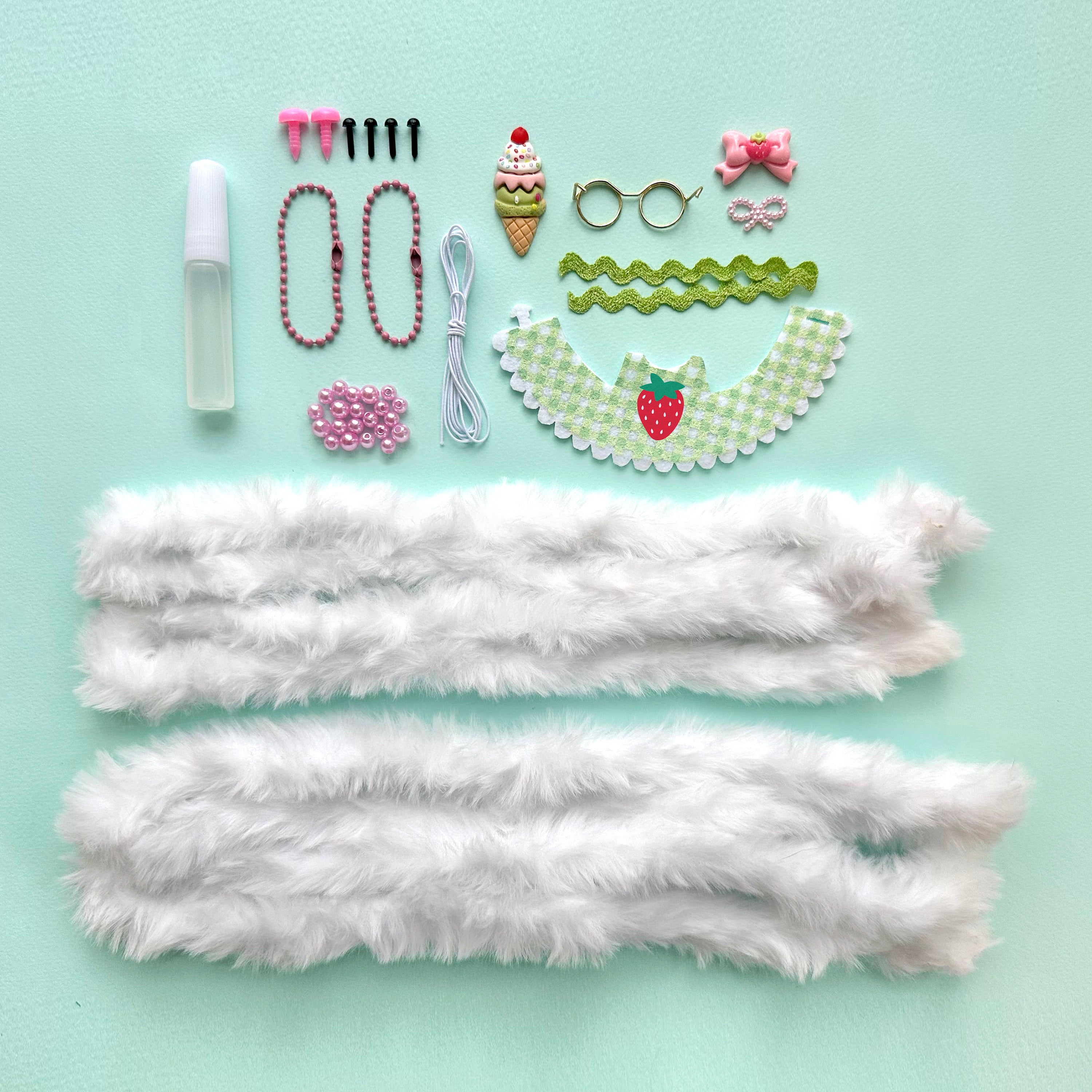 DIY Chenille Cuties- Bunny Babe – brightstripes