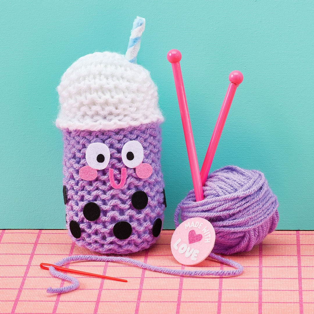 Snack Knit Kit - Boba Buddy