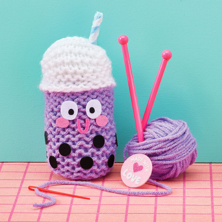 Snack Knit Kit - Boba Buddy