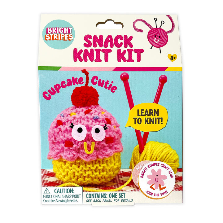 Snack Knit Kit - Cupcake Cutie