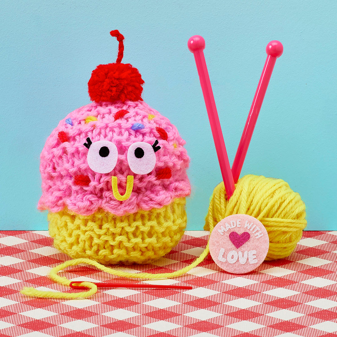 Snack Knit Kit - Cupcake Cutie