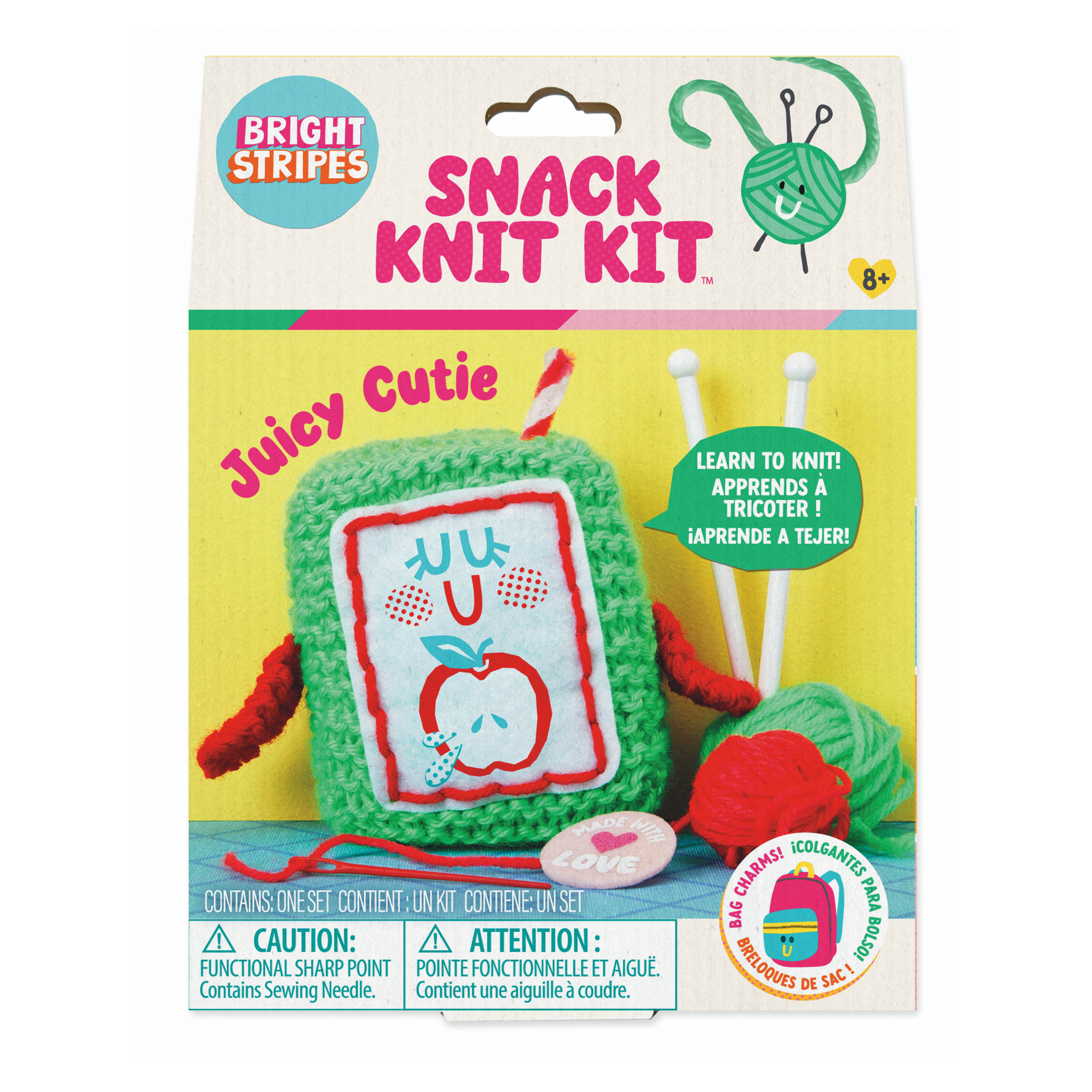 Snack Knit Kit - Juicy Cutie – brightstripes