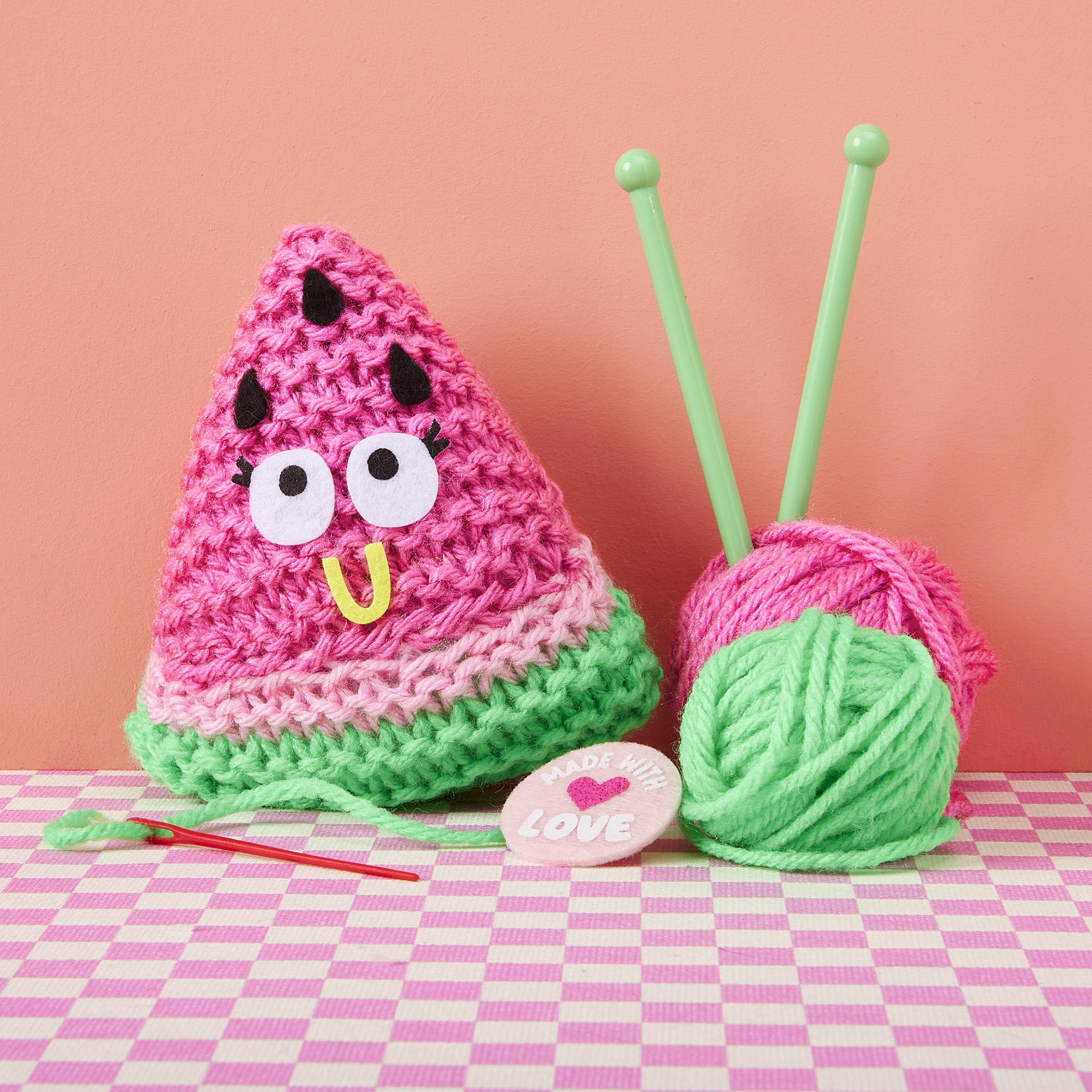 Snack Knit Kit - WaterMelonie – brightstripes