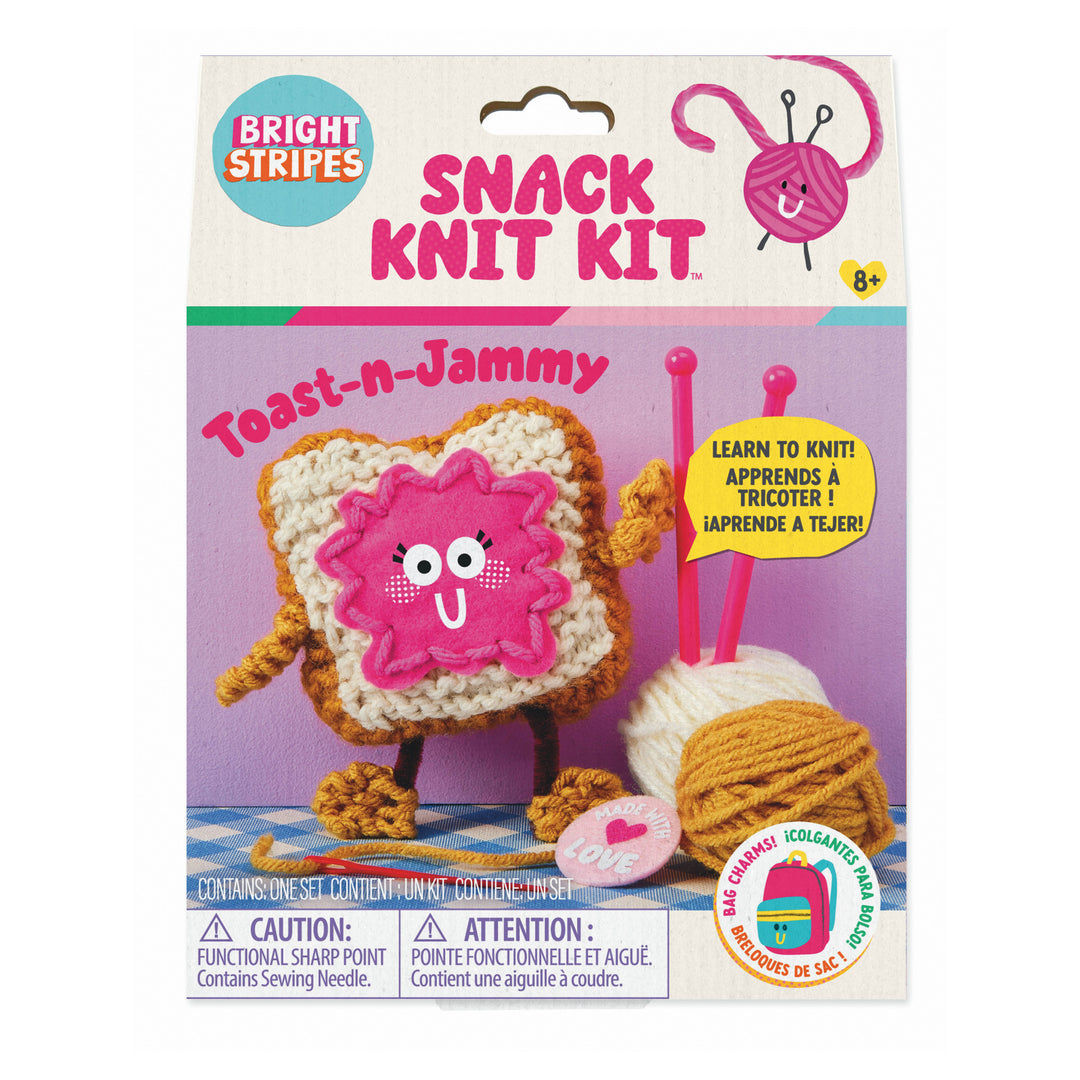 Snack Knit Kit - Toast-n-Jammie