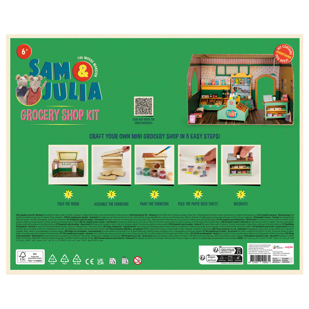 COMPLETE SET: Grocery Shop Kit