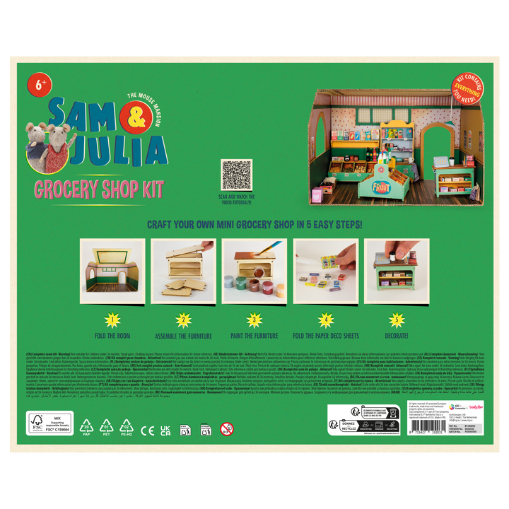 COMPLETE SET: Grocery Shop Kit