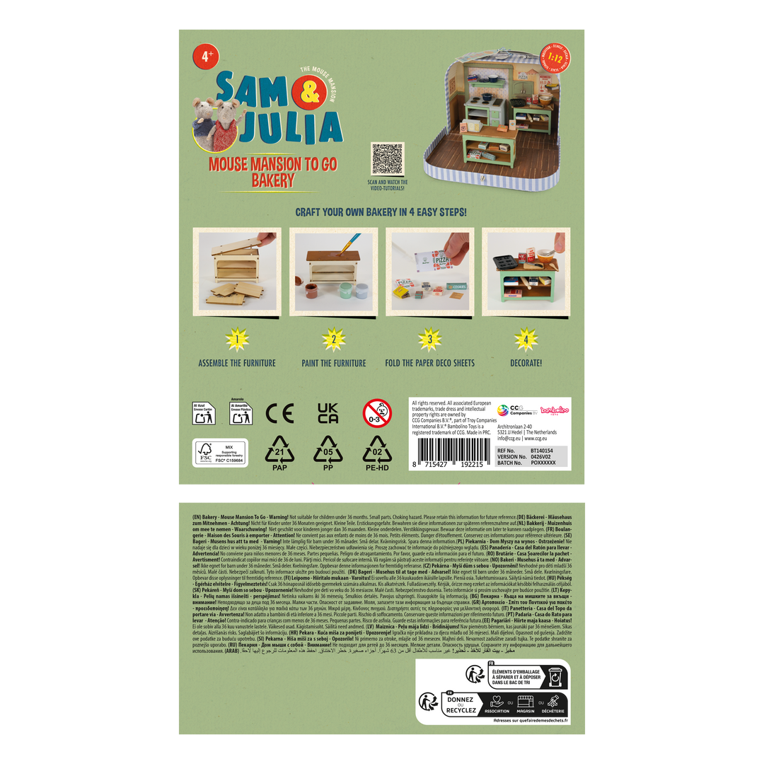 Deluxe Suitcase Set To Go: BAKERY