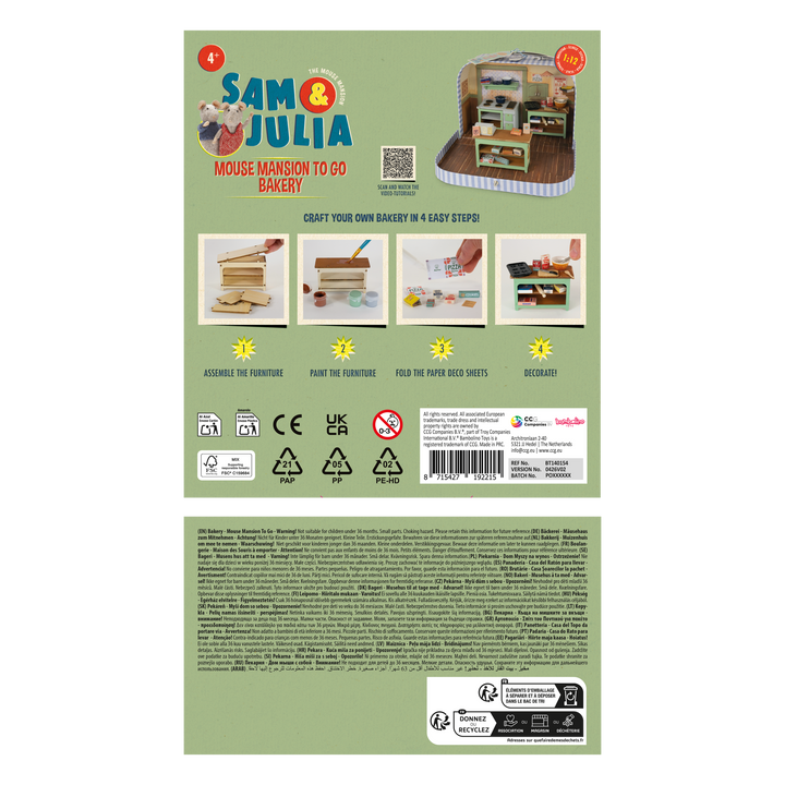 Deluxe Suitcase Set To Go: BAKERY