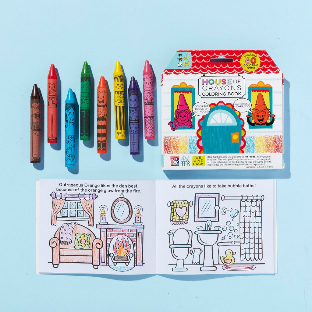 Bright Stripes iHeartArt - Pintura por números para niños de 8 a 12 años,  kit de pintura, arte y manualidades para niños, incluye lienzo, 16  pinturas