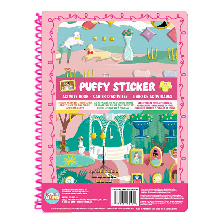 Puffy Sticker Books- Princess
