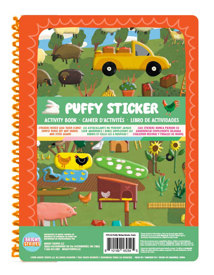 Puffy Sticker Books- Farm