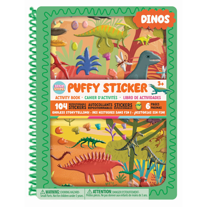 Puffy Sticker Books- Dinos