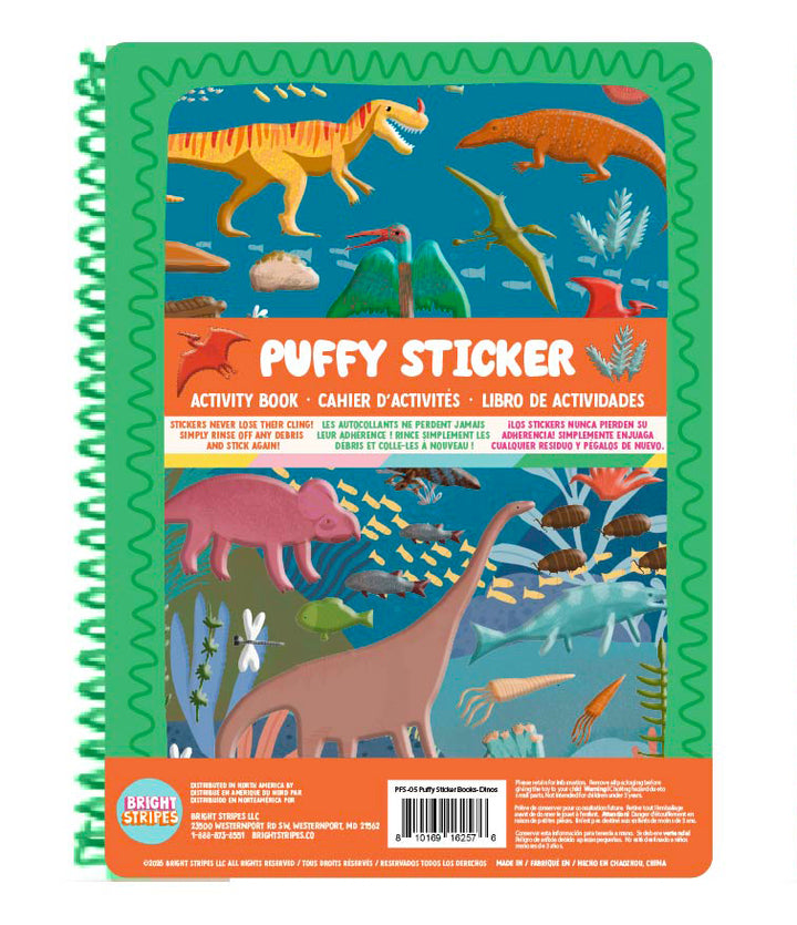 Puffy Sticker Books- Dinos