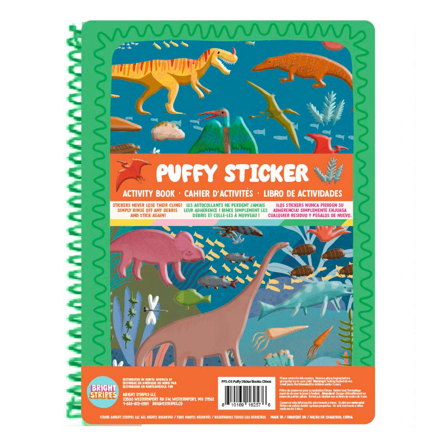 Puffy Sticker Books- Dinos