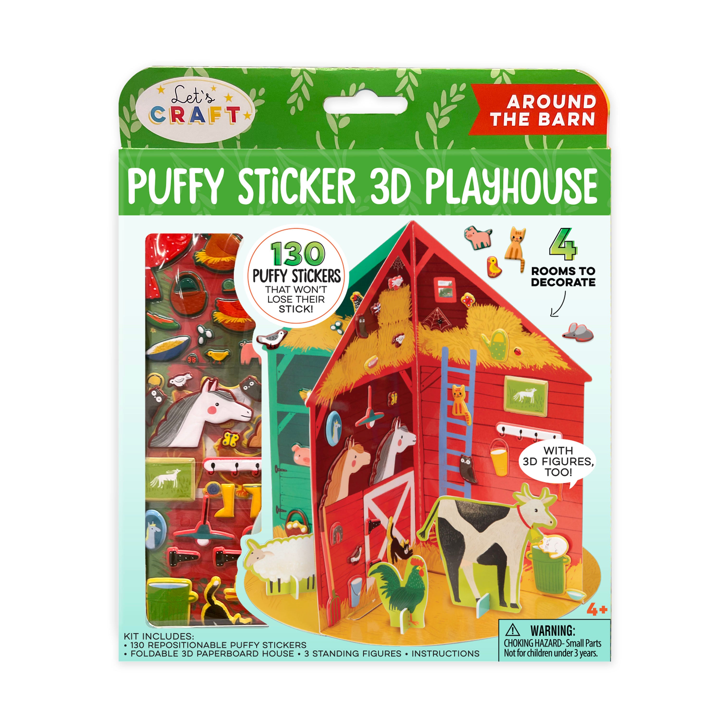 3D puffy stickers
