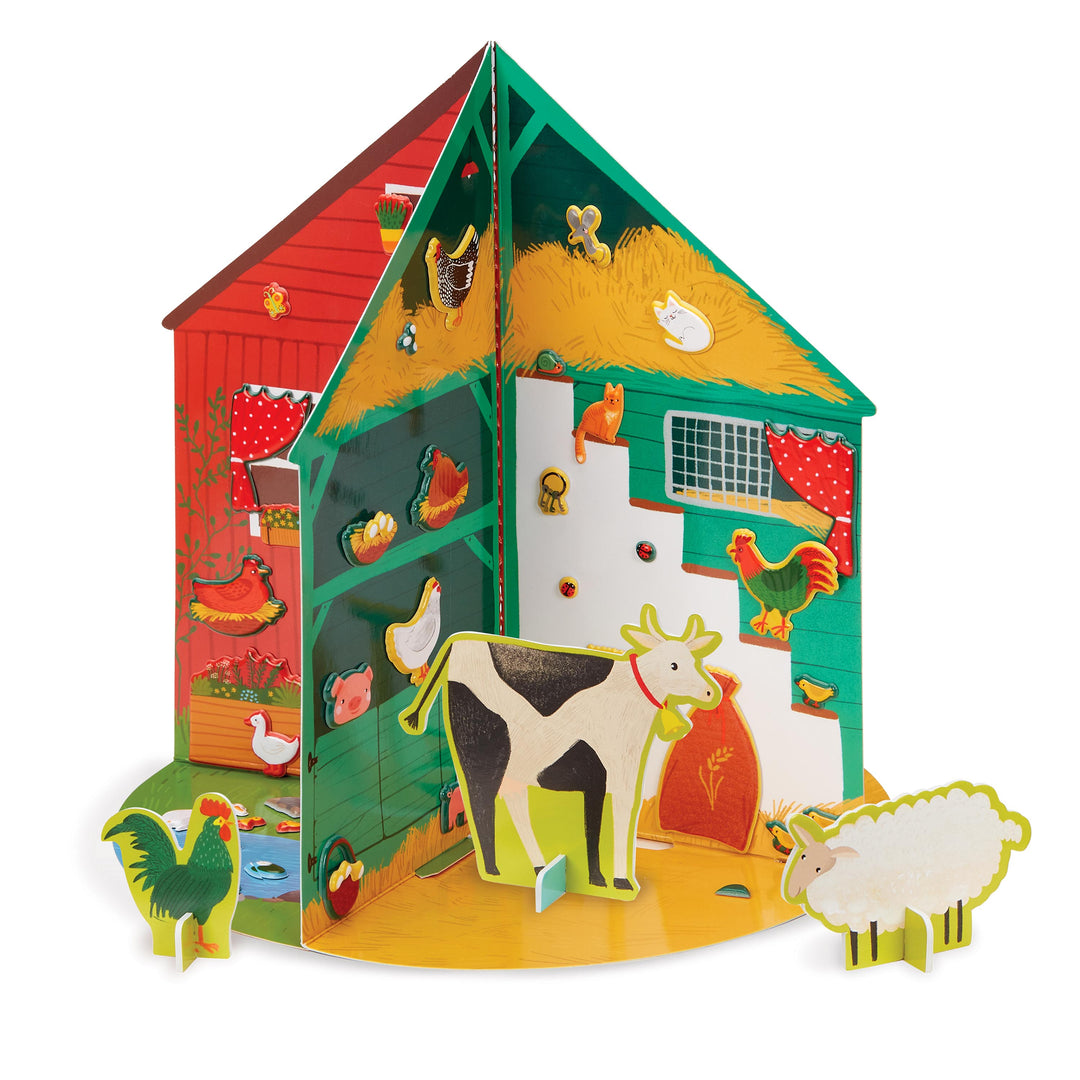 Puffy Sticker 3D Playhouse Around the Barn