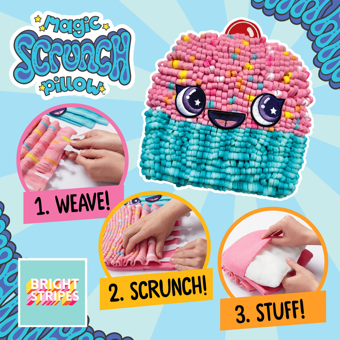 Magic Scrunch™ Pillow- Cupcake