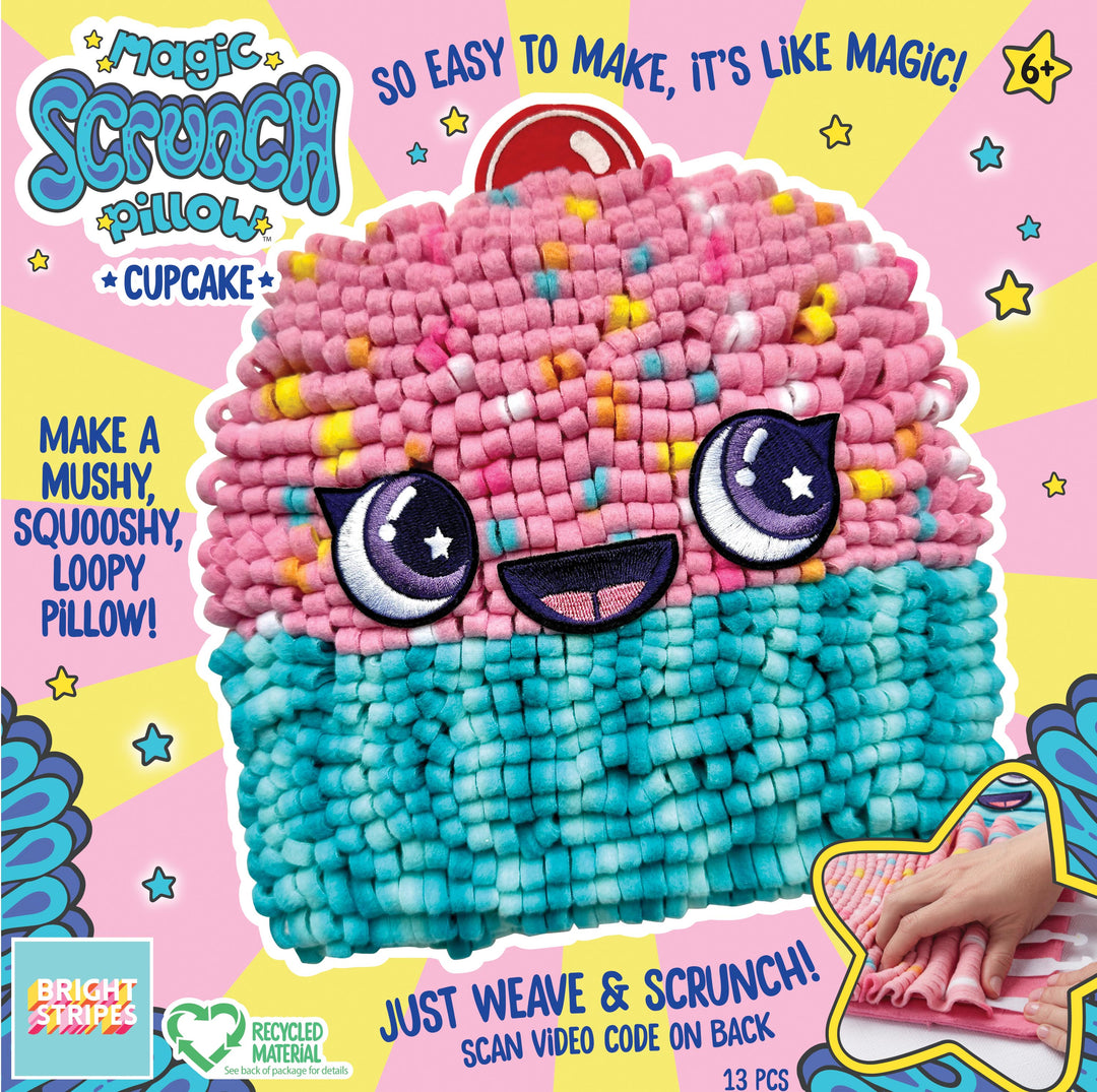 Magic Scrunch™ Pillow- Cupcake