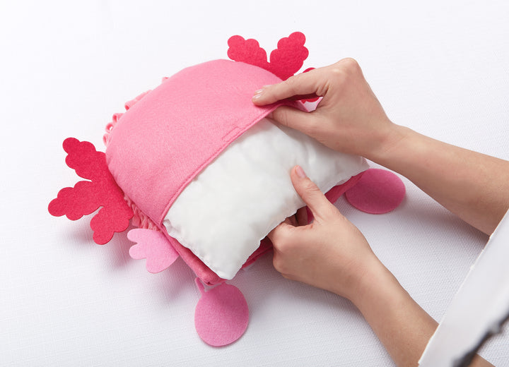 Magic Scrunch™ Pillow- Axolotl