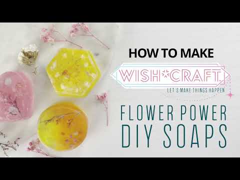 Wish*Craft Flower Power DIY Soaps